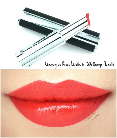 givenchy 306 swatch|Givenchy Le Rouge • Lipstick Review & Swatches .